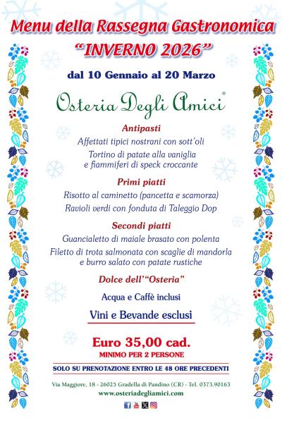 Rassegna Inverno 2026